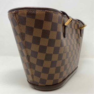 Pre-Owned Louis Vuitton Damier Eben Canvas Designer Handbag