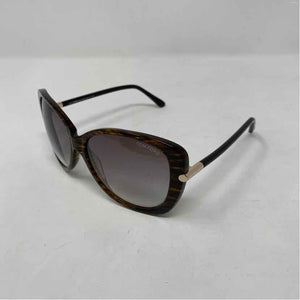 Pre-Owned Tom Ford Brown Plastic Designer Sunglasses