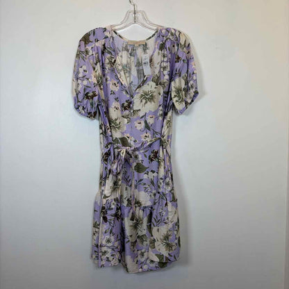 Pre-Owned Size M LOFT Purple Casual Dress
