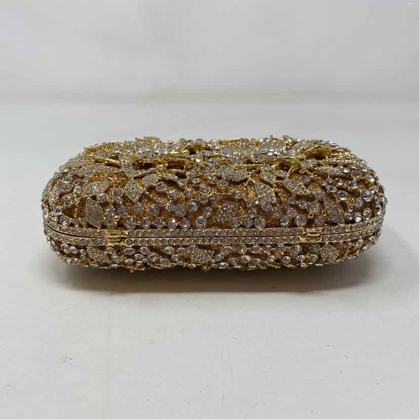 Pre-Owned Boutique Gold Metal Handbag