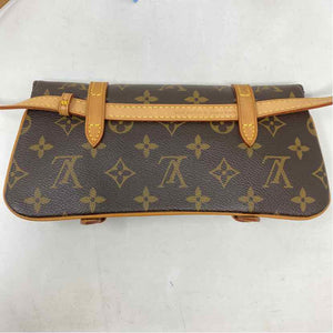 Pre-Owned Louis Vuitton Mocha Canvas Designer Handbag