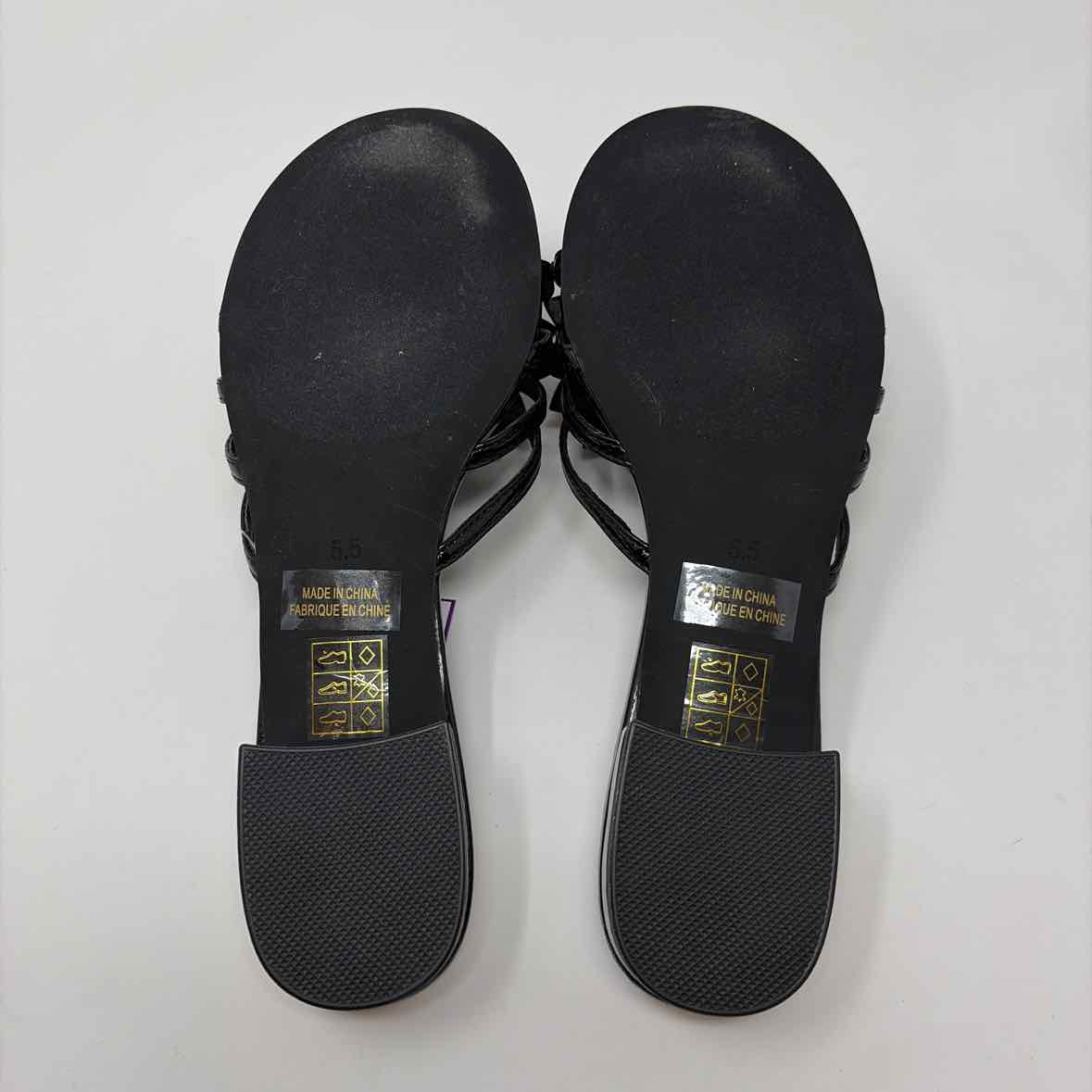 Pre-Owned Shoe Size 5.5 Jeffery Campbell Black/Red Sandals