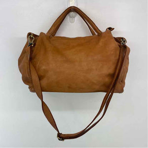 Pre-Owned Bolsa Nova Camel Leather Handbag