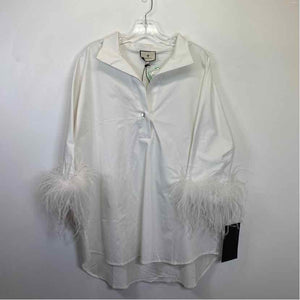 Pre-Owned Size L Tuckernuck White Top
