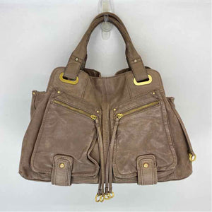 Pre-Owned BCBG Brown Leather Handbag