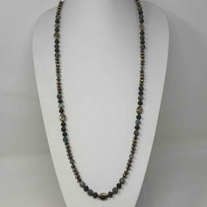 Pre-Owned Boutique Turq Multi Beaded Necklace