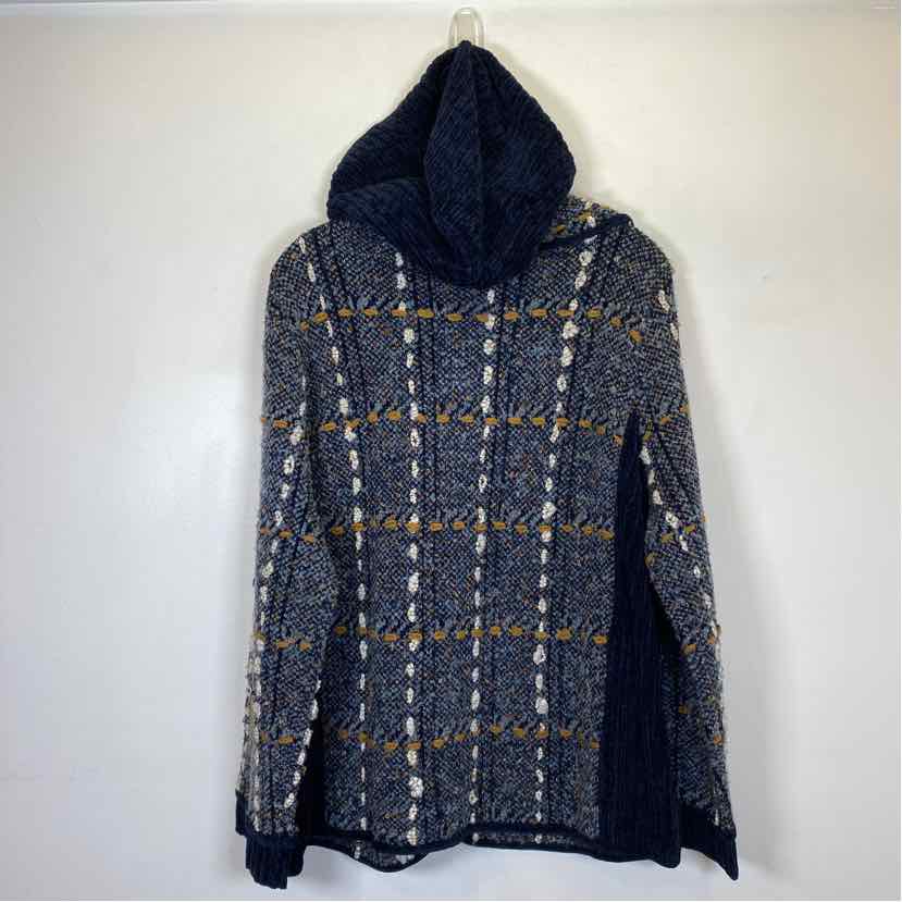 Pre-Owned Size XL Curio Navy Multi Sweater