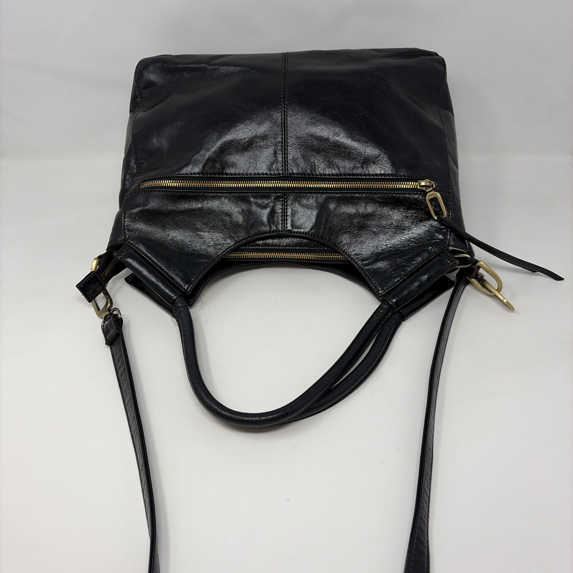Pre-Owned HOBO Black Leather Handbag