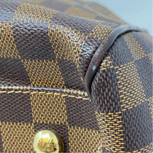 Pre-Owned Louis Vuitton Damier Eben Canvas Designer Handbag