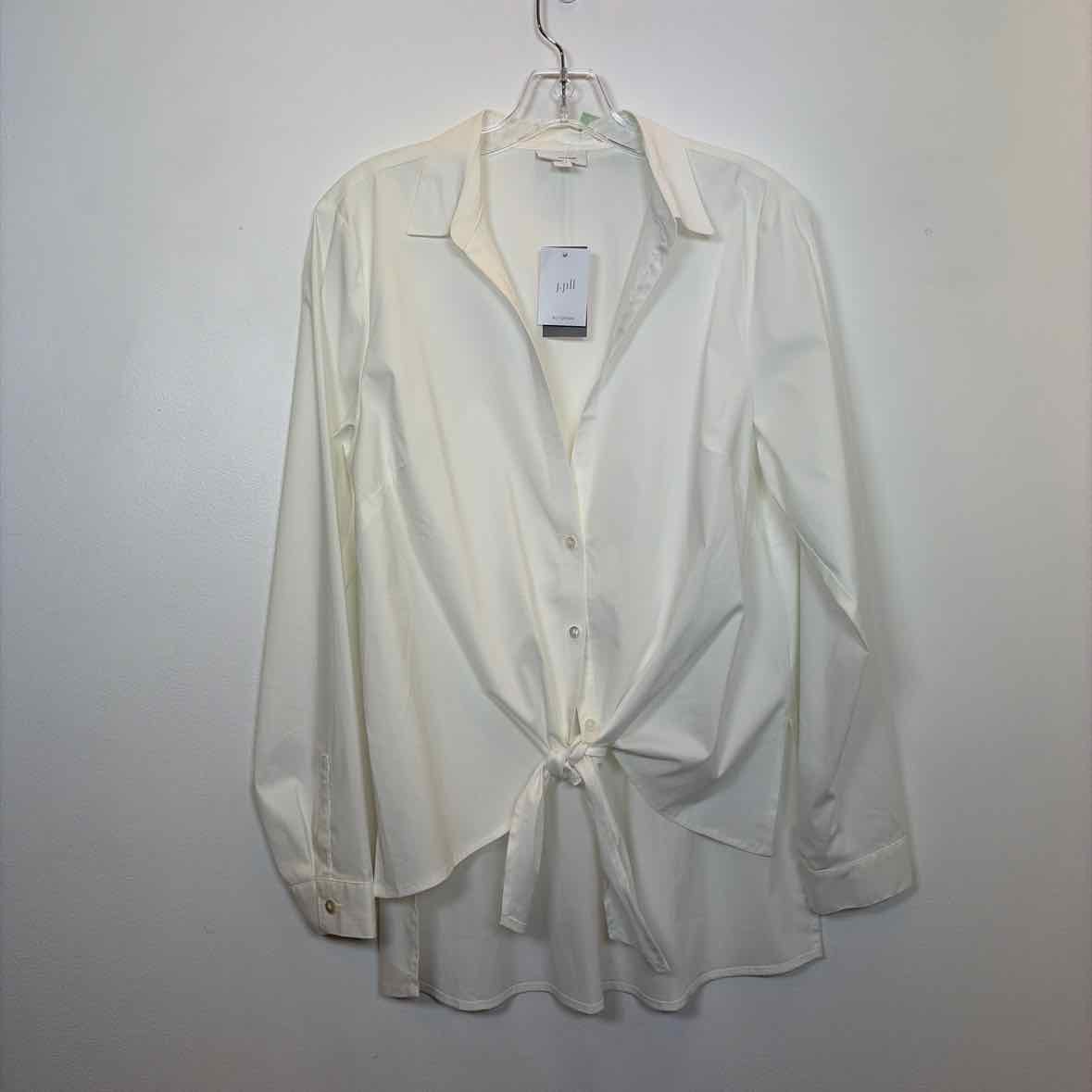 Pre-Owned Size M J Jill White Top