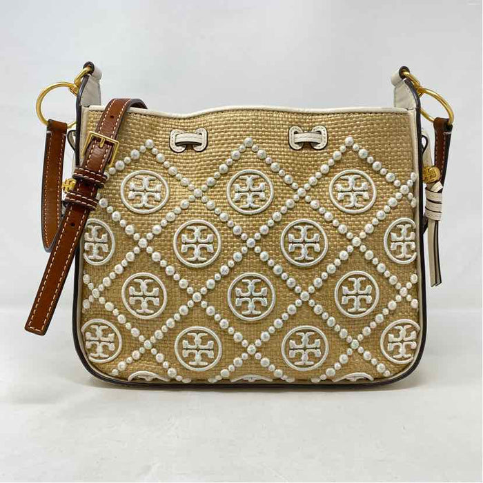 Pre-Owned Tory Burch Straw Handbag