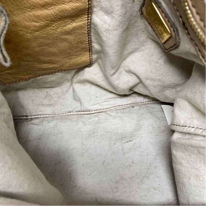 Pre-Owned Campomaggi Tan Leather Handbag