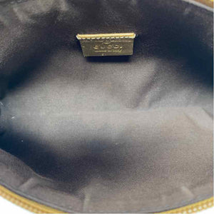 Pre-Owned Gucci Gold Nylon Designer Handbag