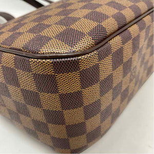 Pre-Owned Louis Vuitton Damier Eben Canvas Designer Handbag