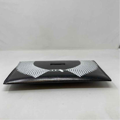 Pre-Owned Kent Stenson Black Canvas Handbag