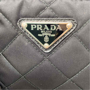 Pre-Owned Prada Black Nylon Designer Handbag