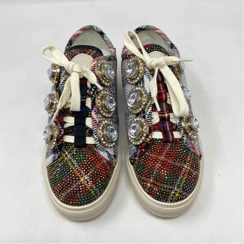 Pre-Owned Shoe Size 8.5 Kurt Geiger Plaid Casual