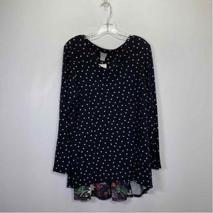 Pre-Owned Size L Chico's Black Top