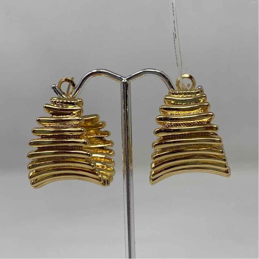 Gold Metal Earrings
