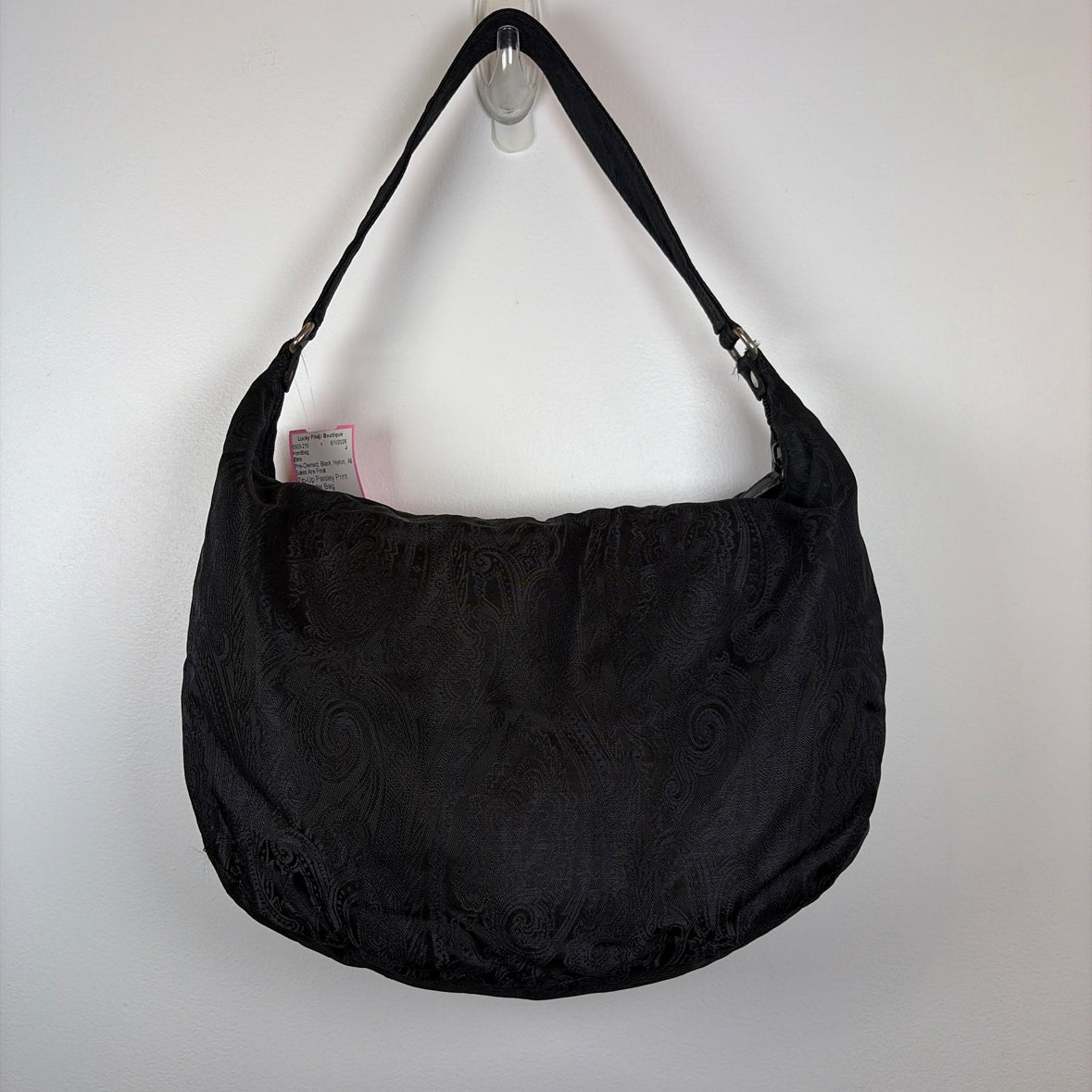 Pre-Owned Etro Black Nylon Handbag
