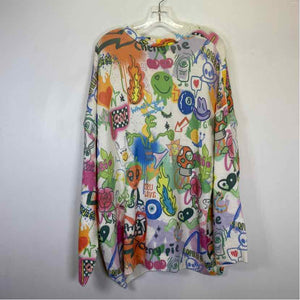 Pre-Owned Size 10/L Asos Graffitti Multi Sweater