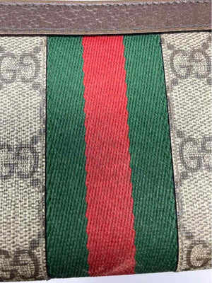 Pre-Owned Gucci Monogram Canvas Designer Wallet