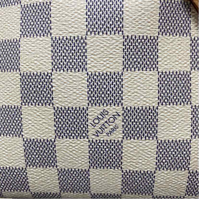 Pre-Owned Louis Vuitton Damier Azur Canvas Designer Handbag