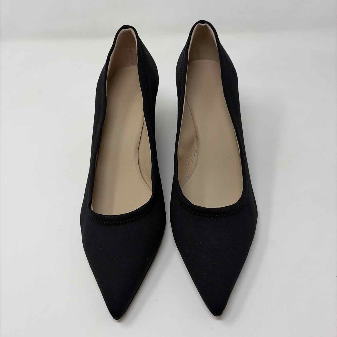 Pre-Owned Shoe Size 9.5 Theory Black Wedge
