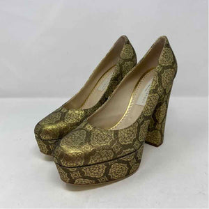 Pre-Owned Shoe Size 8 Stella McCartney Gold Heels