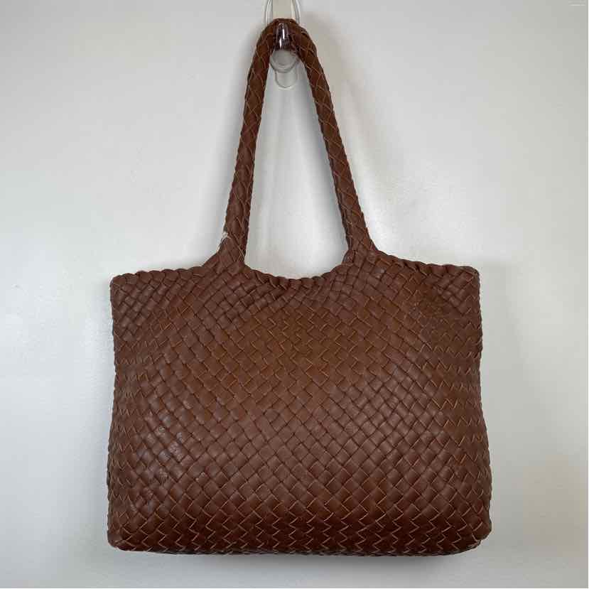Pre-Owned Milaner Brown Leather Handbag