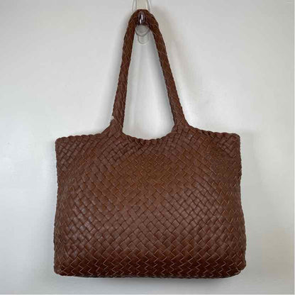 Pre-Owned Milaner Brown Leather Handbag
