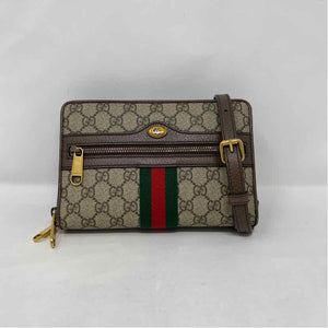 Pre-Owned Gucci Monogram Canvas Designer Handbag