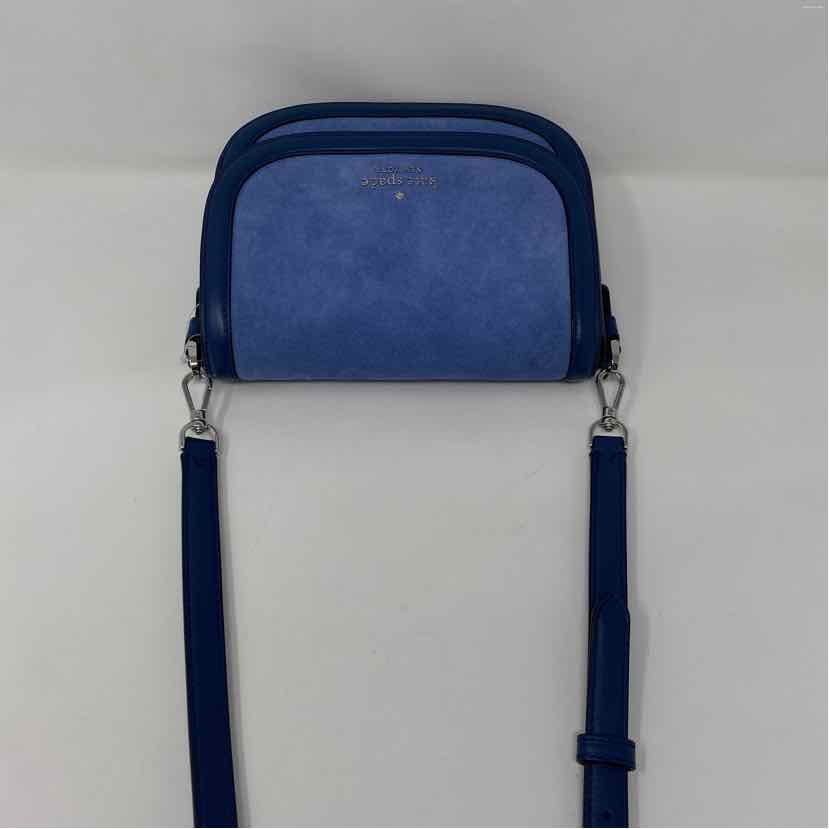 Pre-Owned Kate Spade Blue Leather Handbag