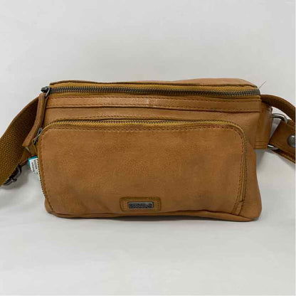 Pre-Owned Spikes & Sparrow Cognac Leather Handbag