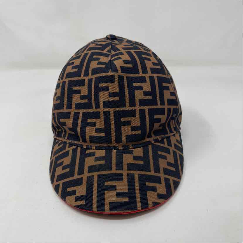 Pre-Owned Fendi Monogram Canvas Designer Hats