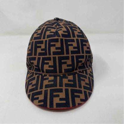 Pre-Owned Fendi Monogram Canvas Designer Hats