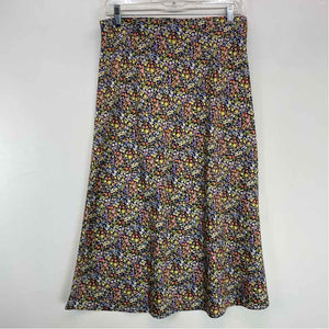 Pre-Owned Size L LOFT Floral Print Skirt