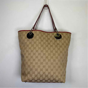 Pre-Owned Gucci Monogram Canvas Designer Handbag