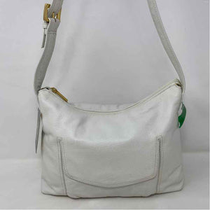 Pre-Owned Stone Mountain White Leather Handbag