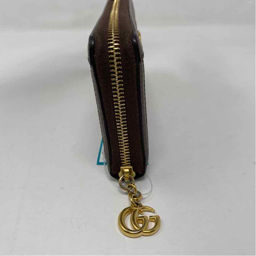 Pre-Owned Gucci Monogram Canvas Designer Wallet