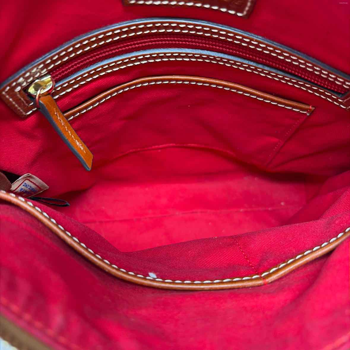 Pre-Owned Dooney & Bourke Black Suede Handbag