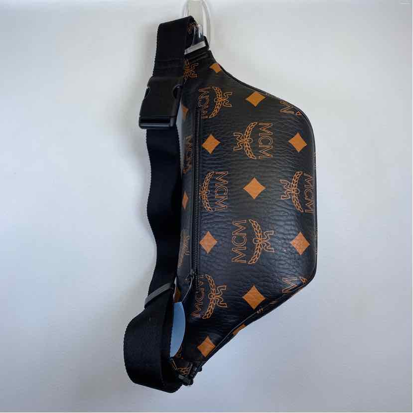 Pre-Owned MCM Monogram Leather Designer Handbag