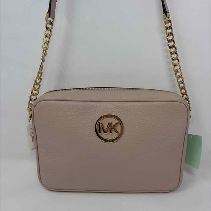 Pre-Owned Michael Kors Light Pink Leather Handbag