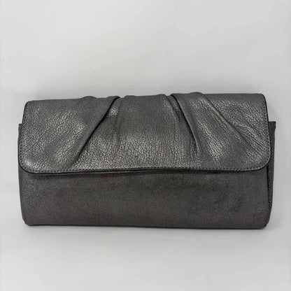 Pre-Owned Lauren Merkin Silver Leather Handbag