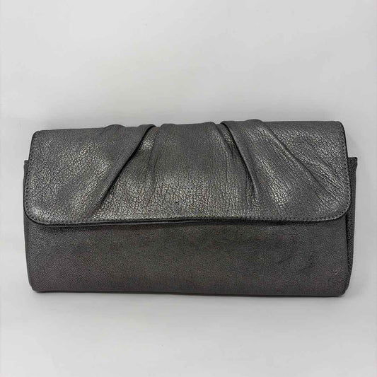 Pre-Owned Lauren Merkin Silver Leather Handbag