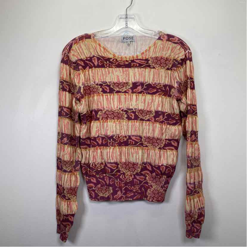 Pre-Owned Size S Pose Pink Multi Top