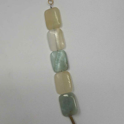 Pre-Owned David Aubrey Gold Multi Beaded Necklace