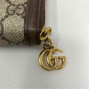 Pre-Owned Gucci Monogram Canvas Designer Wallet