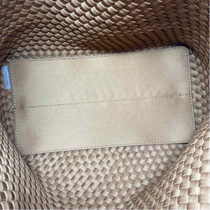 Pre-Owned Naghedi Cognac Neoprene Handbag