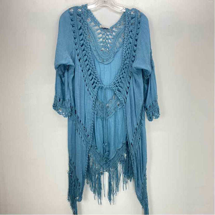 Pre-Owned Size One Size Jen & Co Blue Cover Up